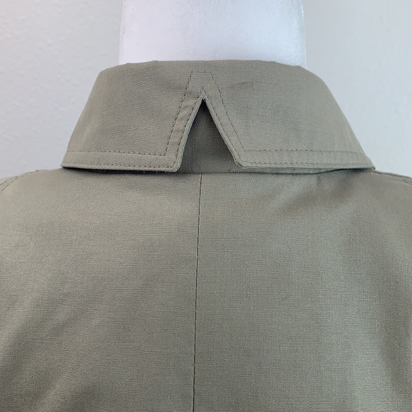 London Fog Thinsulate zip out quilted lining, classic tan trench coat EUC - Picture 11 of 14